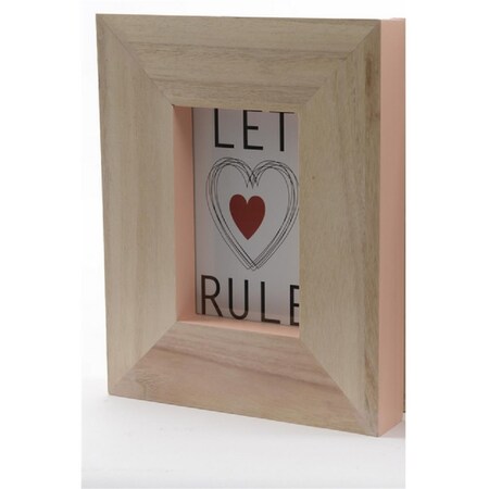 Northlight Seasonal Basic Luxury Wood Picture Frame with Peach Pearl Accented Edges 31533791